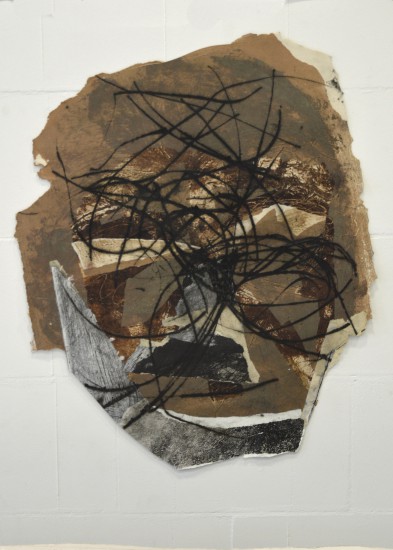 Without title | collagraphy, drypoint | 50x60cm
